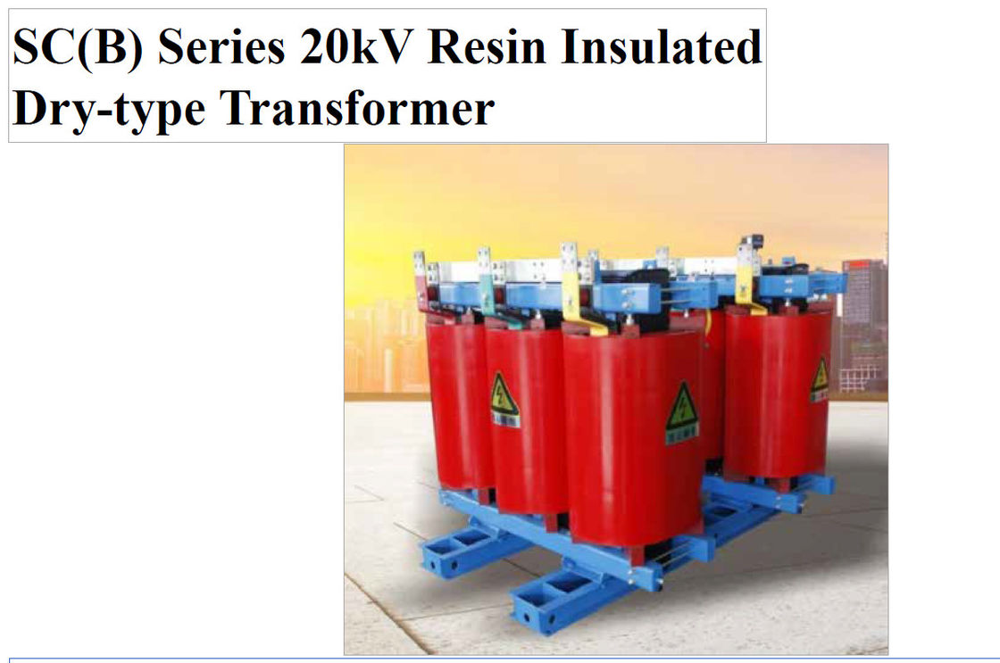 SC(B) Harzisolierter Trockentyp-Transformator der Serie 20kV
